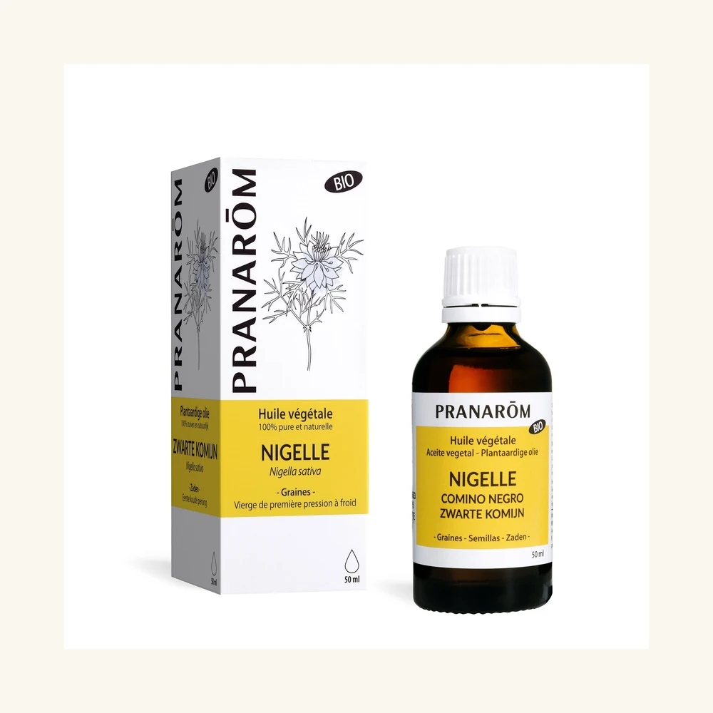 Pranarôm Huile Végétale de Nigelle Bio 50 ml